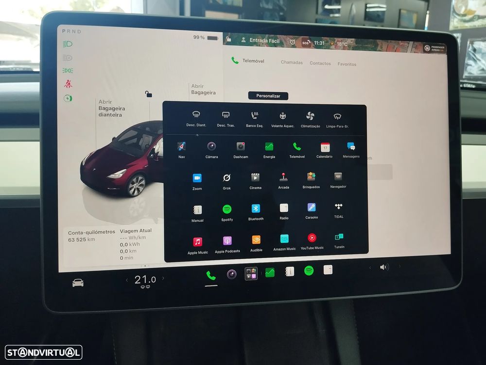 Tesla Model Y Long-Range RWD — fotografia 30