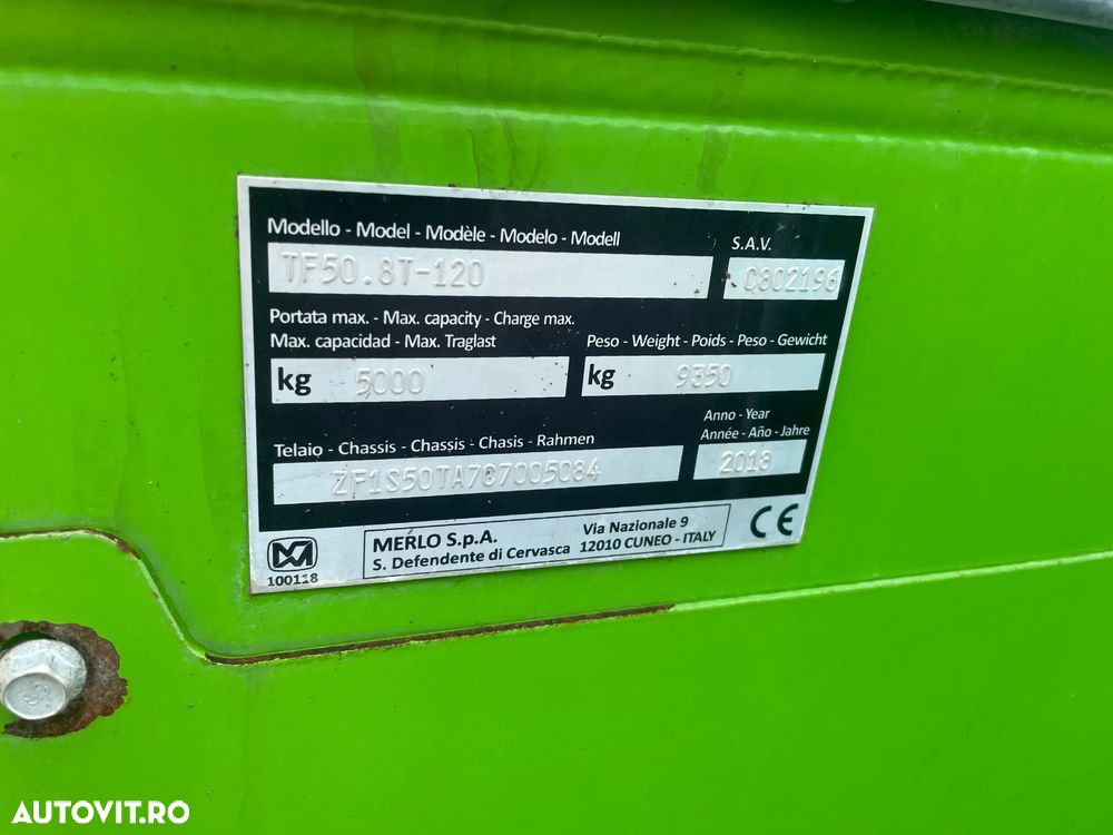 Merlo TF50.8T-120 - 12