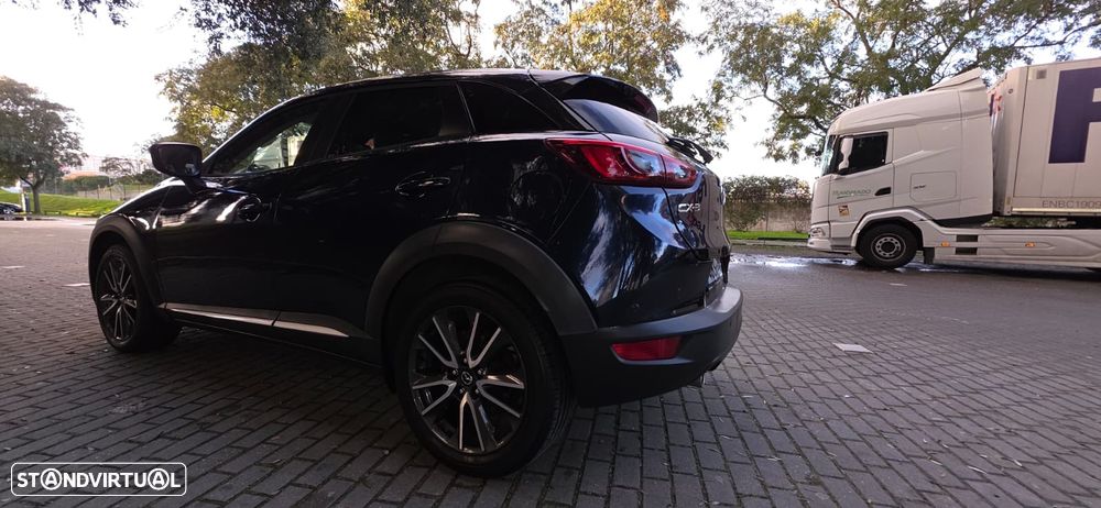 Mazda CX-3 1.5 Sky.Excellence HT Leather White Navi - 9