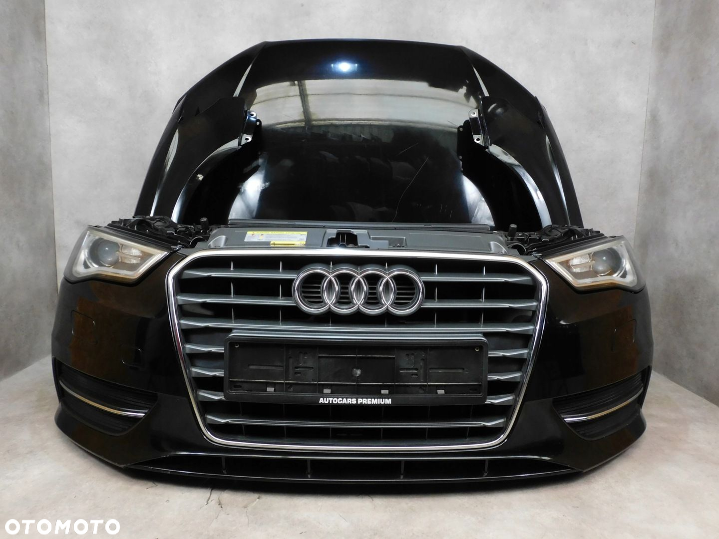 AUDI A3 8V SPORTBACK KOMPLETNY PRZÓD ZDERZAK MASKA XENON PAS - 2
