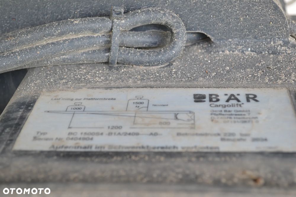 Mercedes-Benz ATEGO 1222 CHŁODNIA AGREGAT CARRIER SUPRA 950Mt WINDA BAR 1.5 t - 13