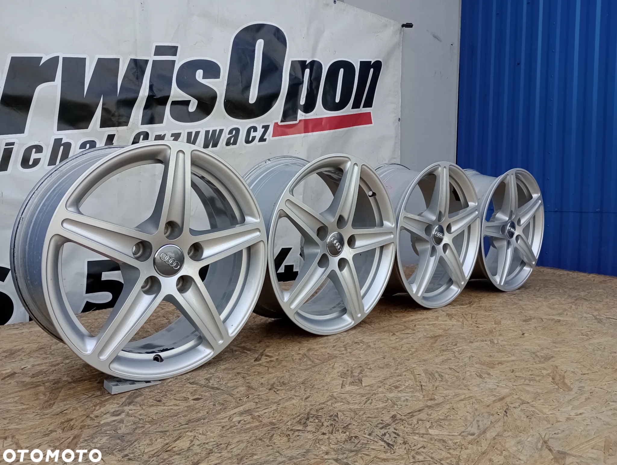 FELGI ALUMINIOWE 5x112 R16 7J ET35 66,6 AUDI A3 A4 A6 Q2 - 2
