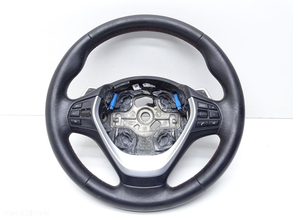 KIEROWNICA SKÓRA MULTI MULTIFUNKCJA ŁOPATKI 6796398 BMW F30 F31 - 1