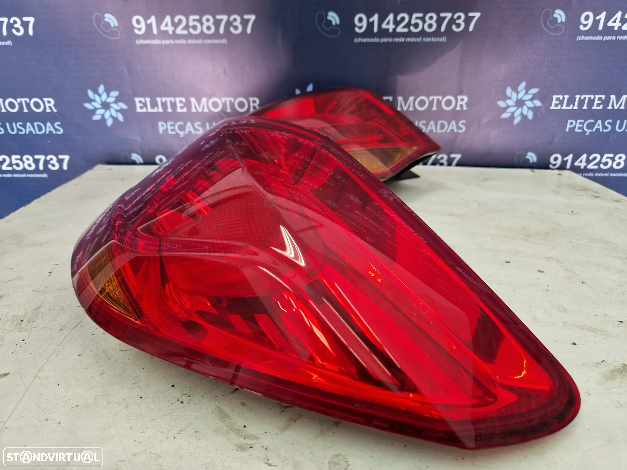 Farolins usados OPEL ASTRA J 5 PORTAS CARRO farolim - 3