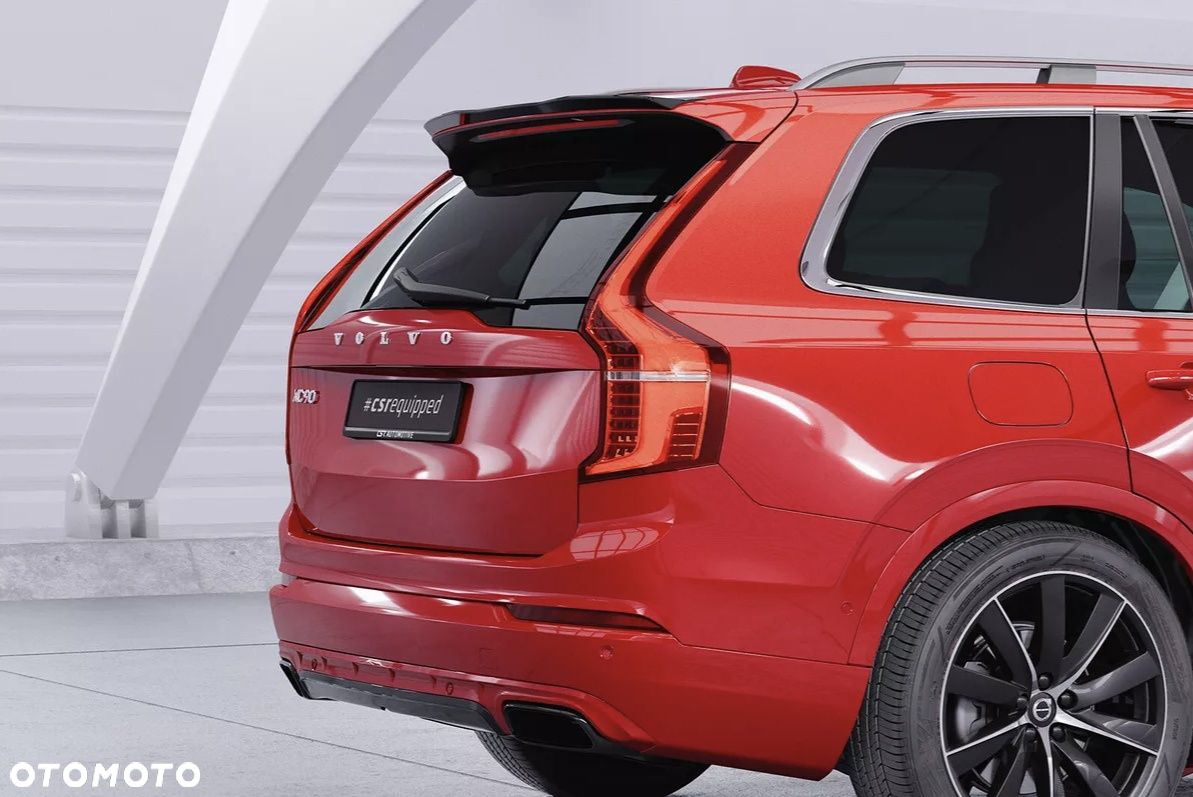 Volvo XC90 Tylny Spoiler Lotka Dokładka Tylna Czarny Połysk - 3