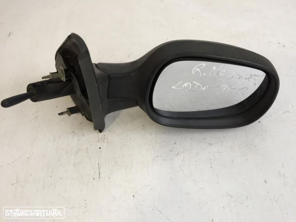 espelho manual direito renault megane - 1
