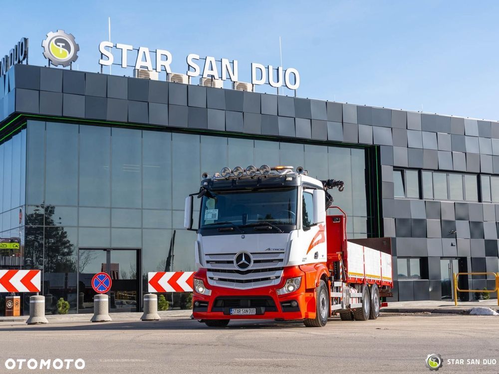 Mercedes-Benz ACTROS 2542 6x2 Palfinger PK 22002 EH HDS Żuraw Rotatot Winda - 7