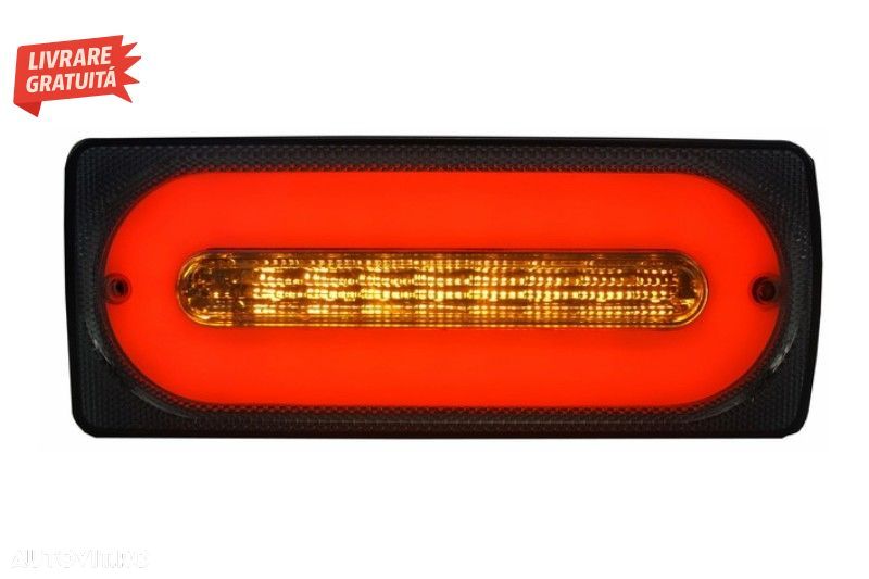 Stopuri Full LED Mercedes G-Class W463 (1989-2015) Semnal Dinamic Secvential- livrare gratuita - 10
