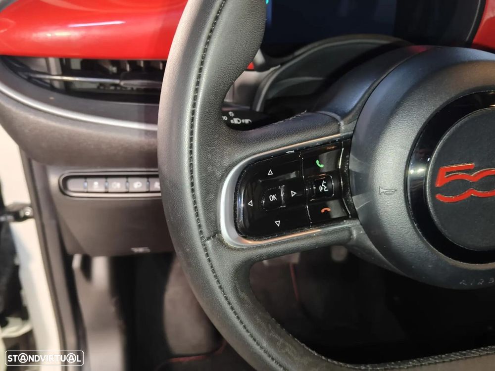 Fiat 500e 23,8kWh Red - 19
