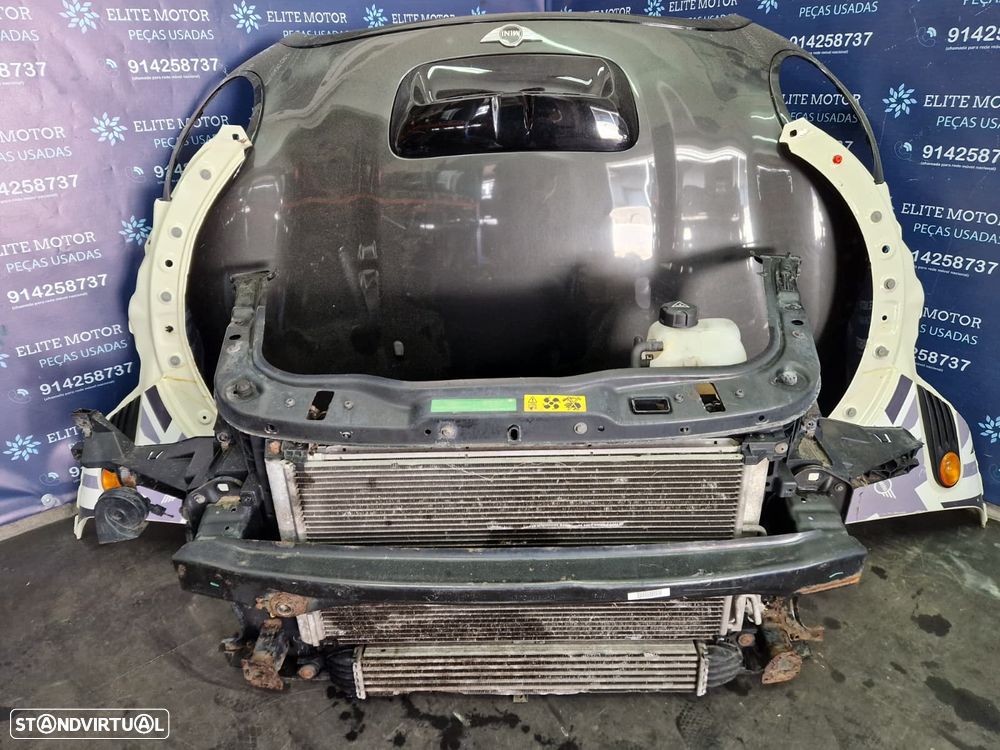 Frente completa usada MINI ONE D R56 capot parachoques oticas guardalamas R55 R57 - 8
