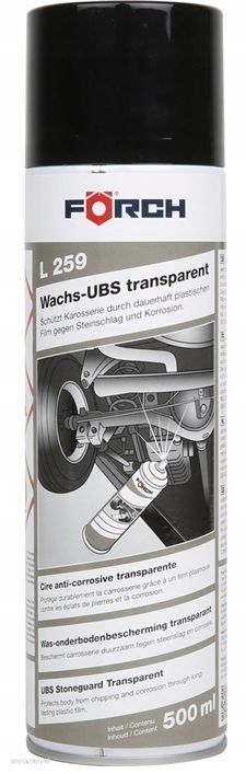 FORCH WOSK OCHRONNY DO PODWOZI BEZBARWNY L259 1L - 2