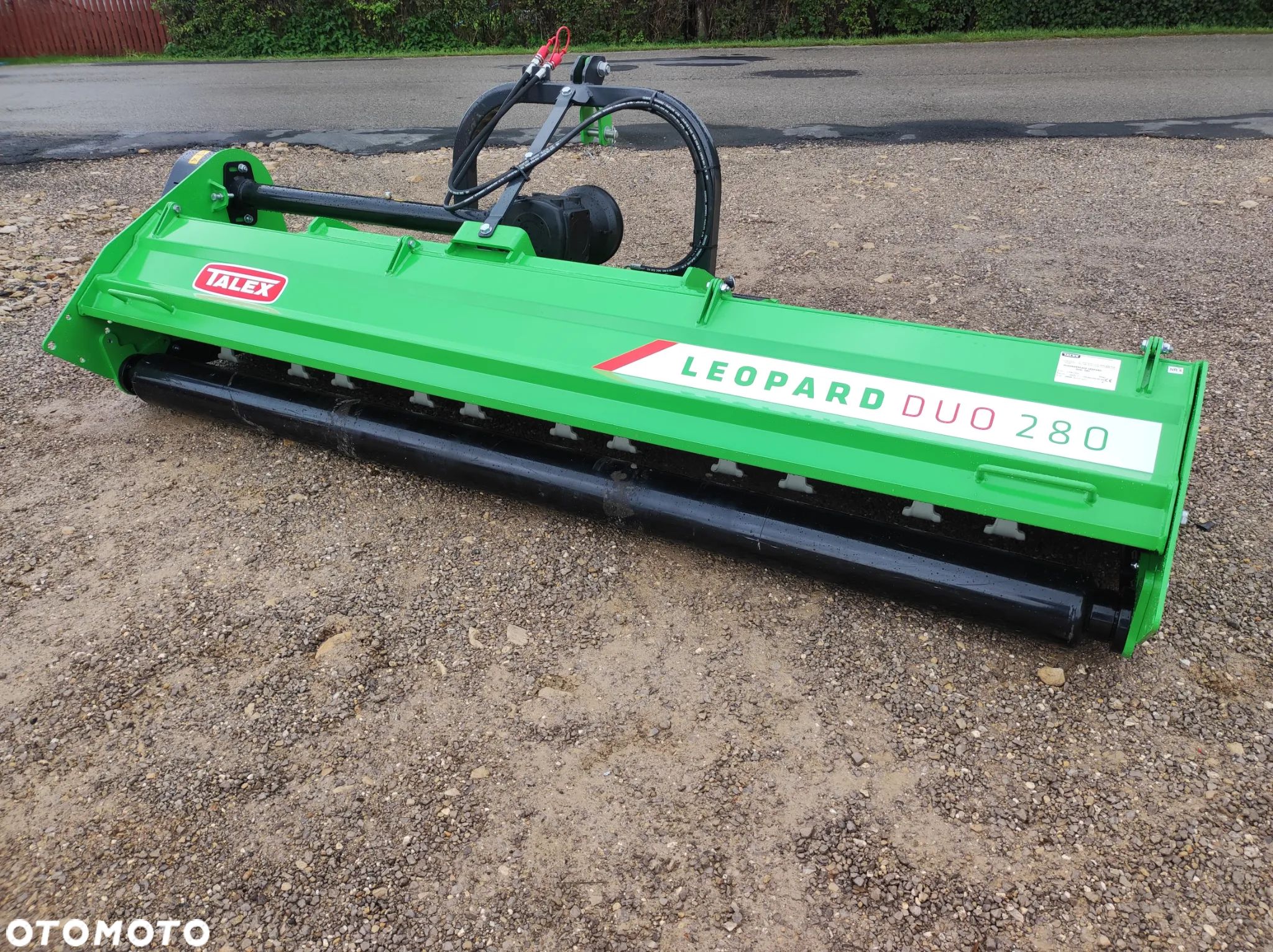 Kosiarka bijakowa 2,8m OD RĘKI mulczer TALEX / wał/młotki HYDRAULICZNA - 1