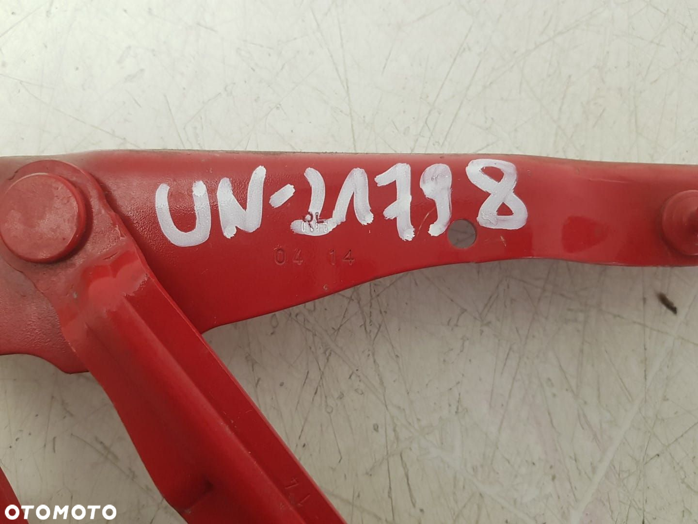 ZAWIAS MASKI ZAWIASY PRAWY AUDI A1 10-18 8x0823302a PRZÓD PRAWA - 7