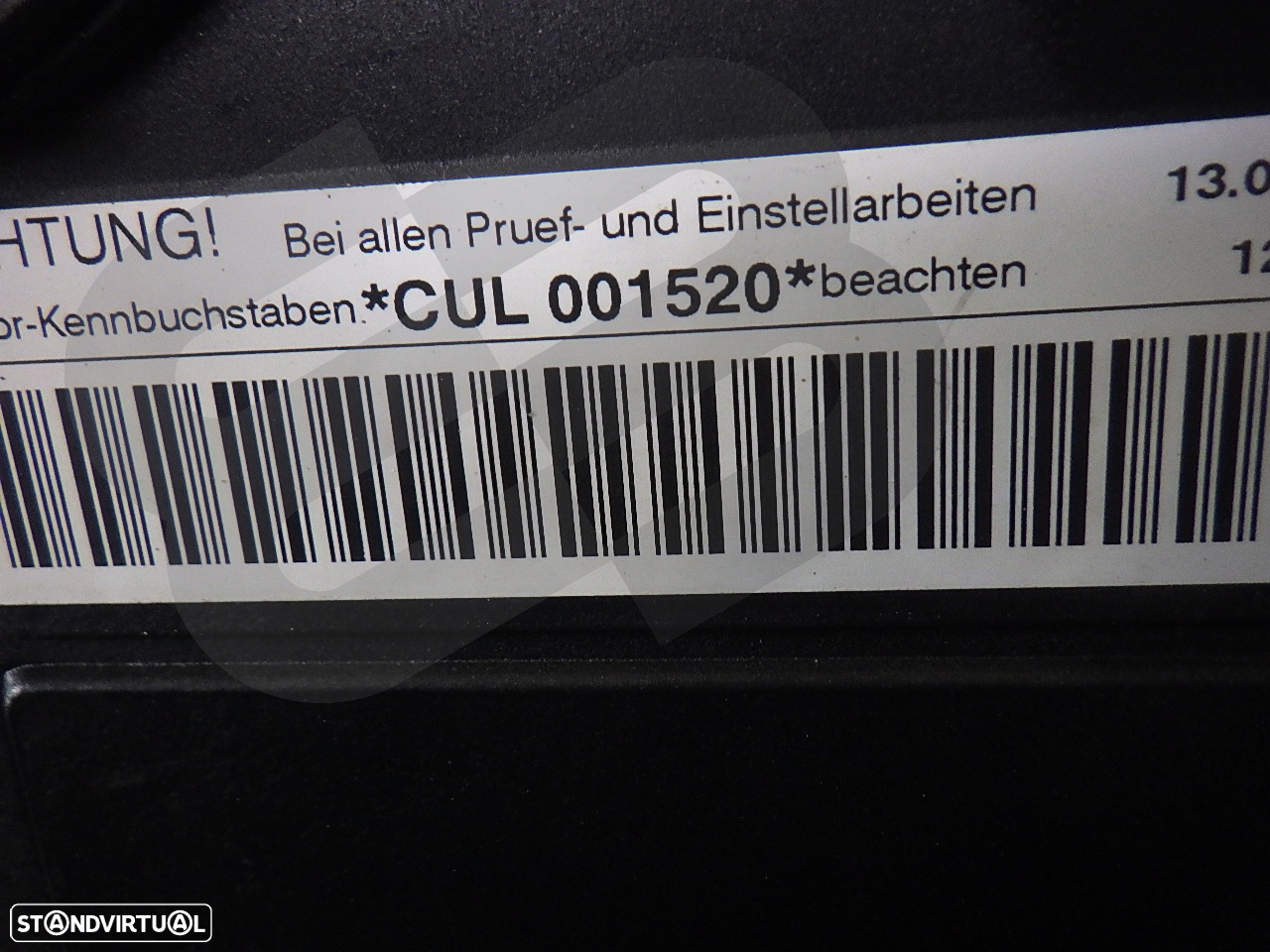 Motor VW Scirocco 2.0TSi 132KW Ref: CULA - 7