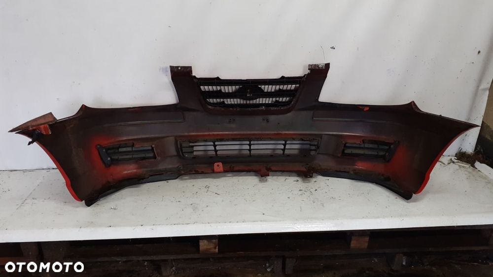 ^ ZDERZAK PRZÓD PRZEDNI DO HYUNDAI MATRIX CZERWONY HL - 4