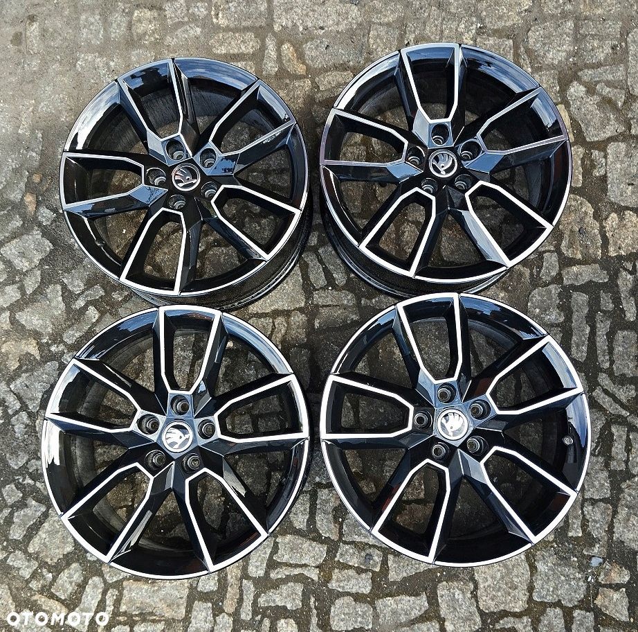Felgi Aluminiowe Skoda Octavia Gemini 5x112 18 7,5J ET51 5E - 3