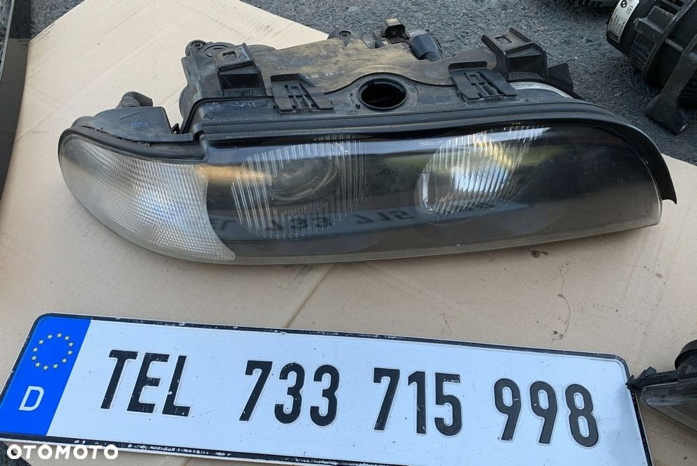 LAMPA PRZÓD PRAWA KOMPLETNA XENON BMW E39 EUROPA - 1