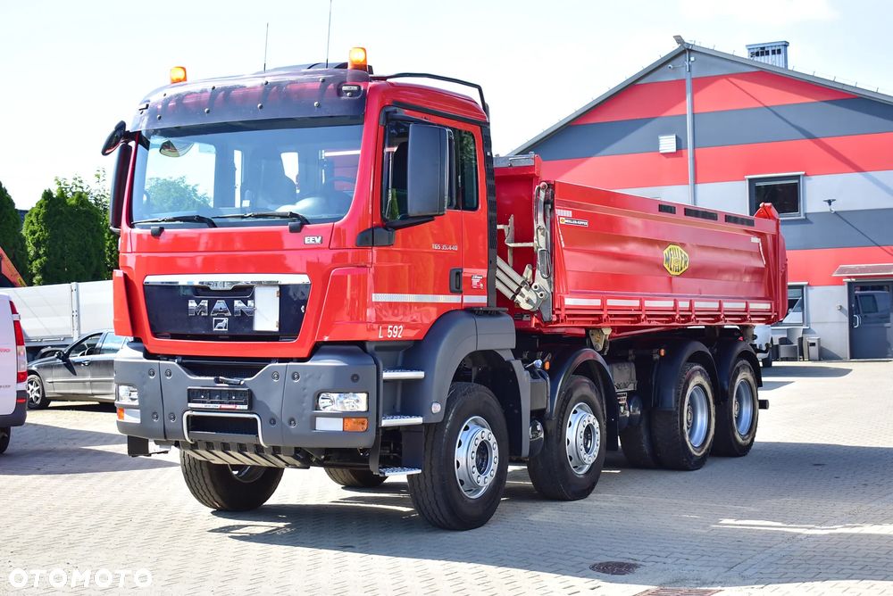 MAN TGS 35.440 8x4 BB Wywrotka Meiller-Kipper / Euro 5 EEV/ Sprowadzony z Niemiec ! - 2