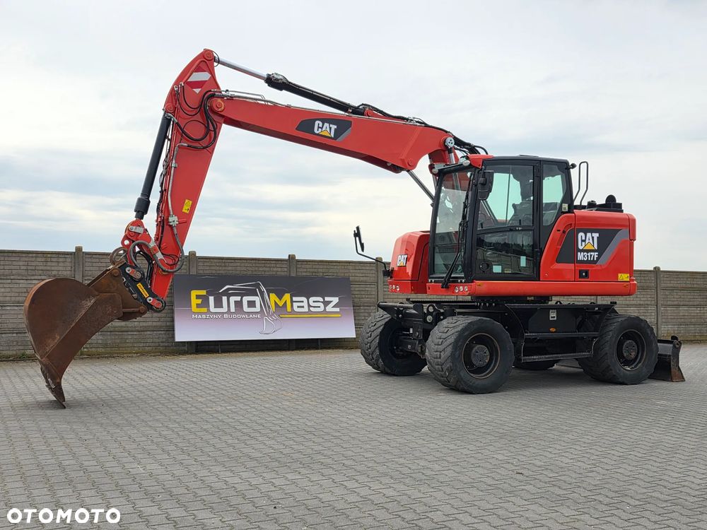 Caterpillar M317F, 2019 ROK, 5600 MTH, OIL QUICK - 1