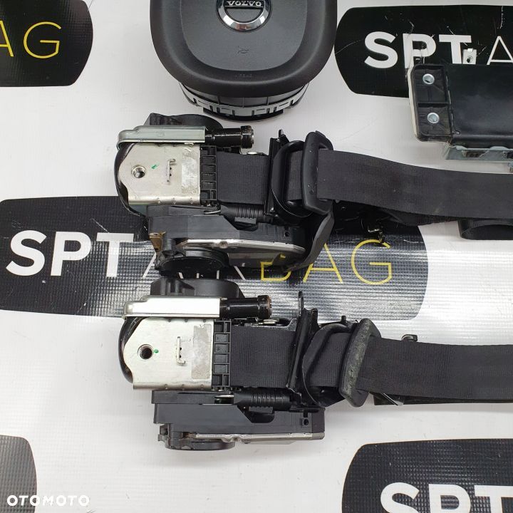 VOLVO V90 S90 DESKA ROZDZIELCZA KONSOLA KOKPIT PULPIT PODUSZKI AIRBAG AIR BAG PASY KIT SET - 10
