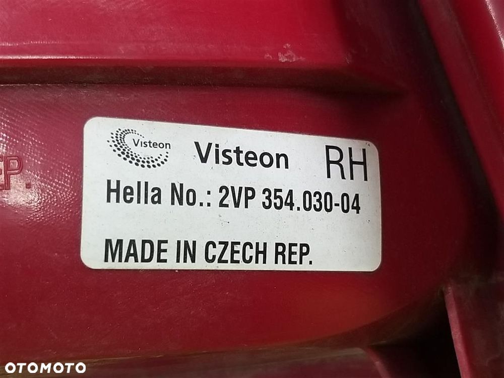 Lampa prawa tylna tył Citroen C2 2005-2009 LIFT 2VP354.030-04 ORYGINAŁ - 3