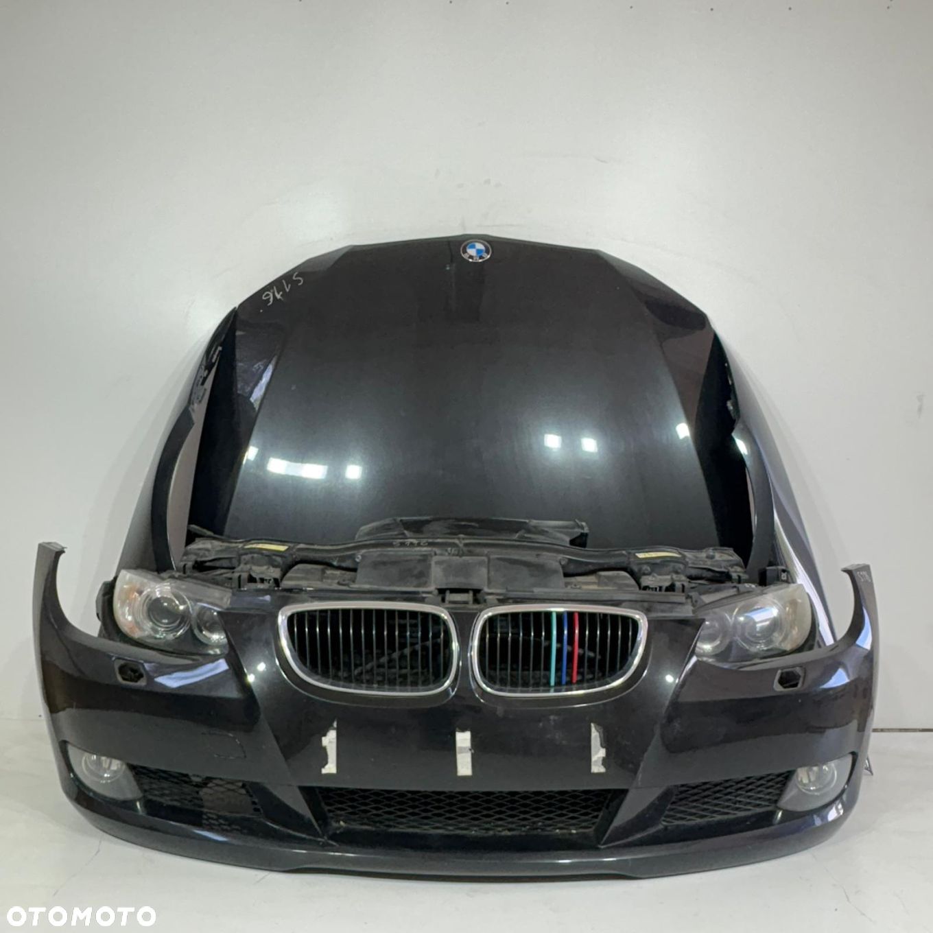 KOMPLETNY PRZÓD BMW 3 E90 M-SPORT ZDERZAK,MASKA,BŁOTNIK ,LAMPY,CHŁODNICE - 1