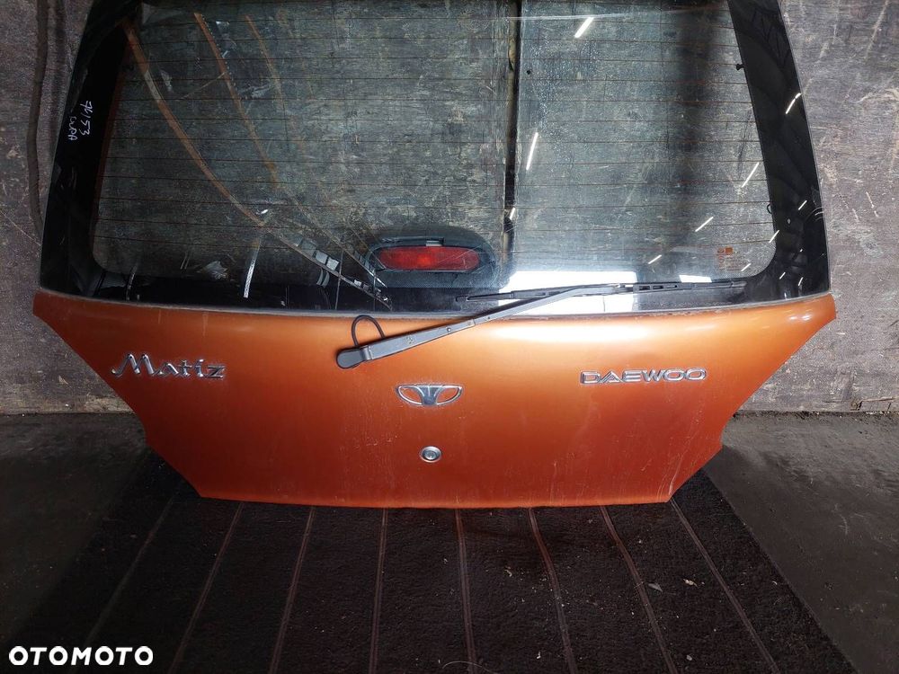 KOMPLETNY TYŁ KLAPA BAGAŻNIKA ZDERZAK TYŁ LAMPY DAEWOO MATIZ - 9