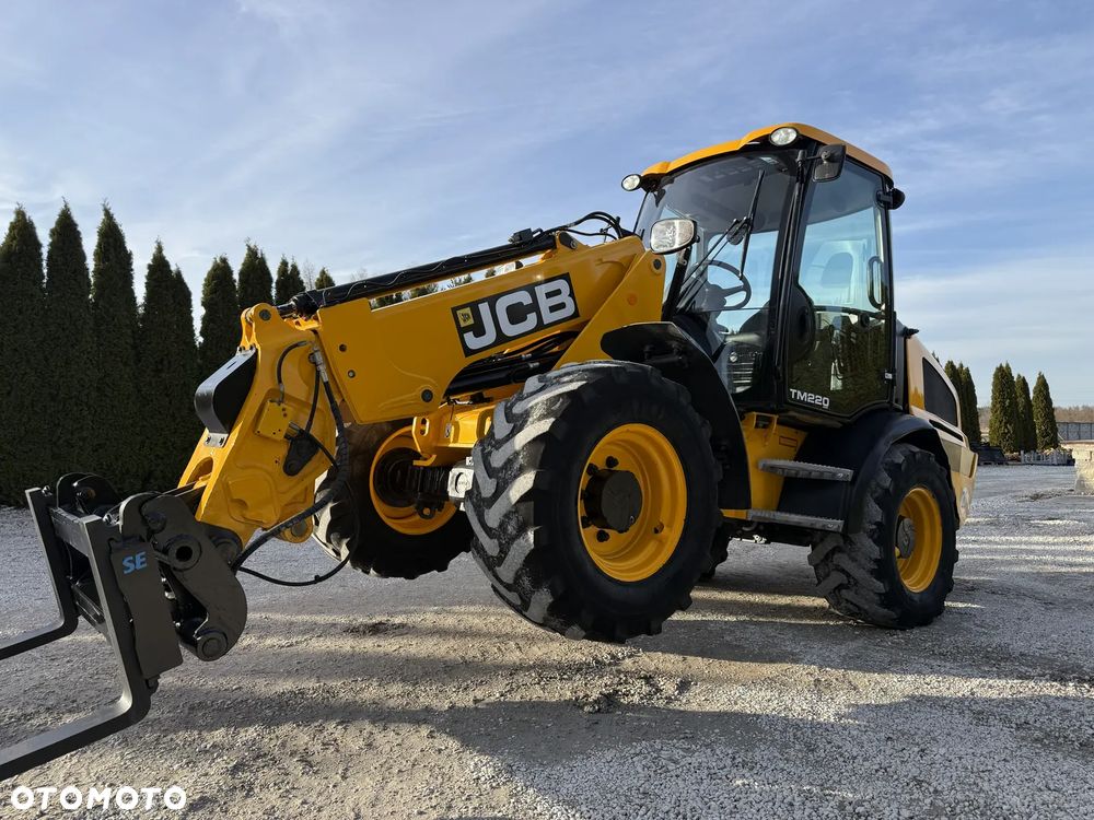 JCB TM 220 AGRI TELESKOP / 2016 ROK / TELESKOP / MAŁE GABARYTY / PIĘKNA / ZADBANA / SPROWADZONA Z NIEMIEC / PIĘKNIE UTRZYMANA / ORYGINAŁ / 180 300 310 320 330 Schaffer - 40