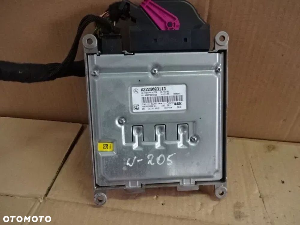 Wzmacniacz MERCEDES W205 A2229003113 - 4