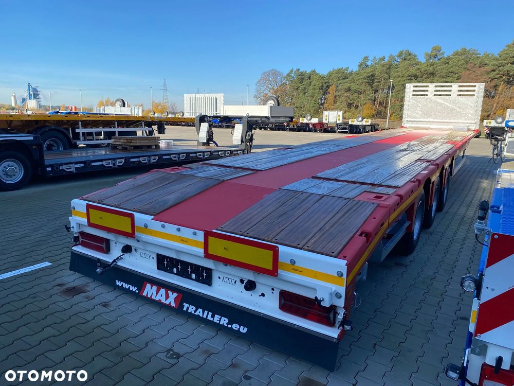 MAX Trailer nowa platforma mega na bliźniaku, osie BPW, metalizacja - 3