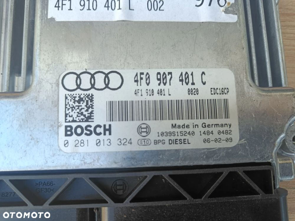 AUDI A6 C6 2.7 TDI KOMPUTER STEROWNIK SILNIKA 4F0907401C - 2