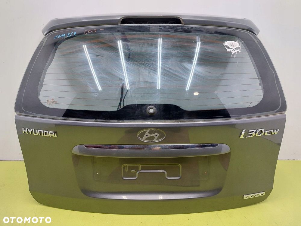 Klapa tył tylna BAGAŻNIKA HYUNDAI I30 CW I 2007-2012 GRAY/STEEL GRAY - 1
