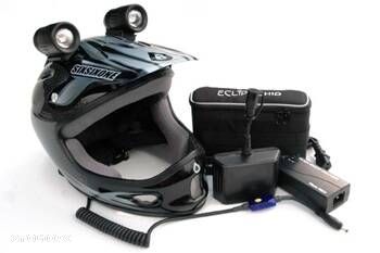 TRAILTECH LAMPY ZESTAW NA KASK MR11HID BEZ AKU - 1