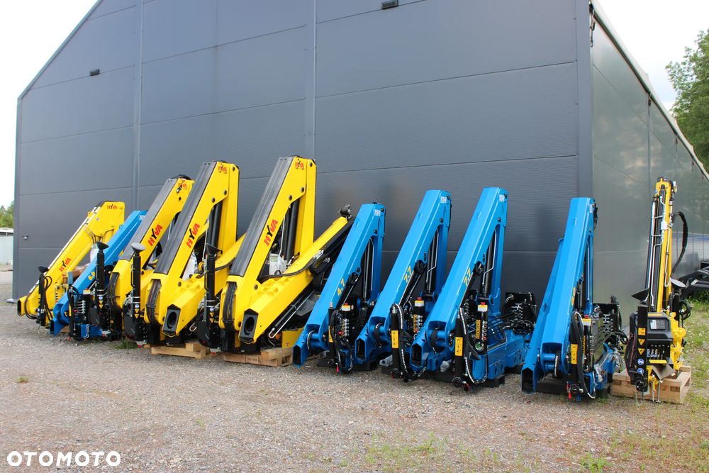 Żuraw HDS HYVA HB 130X E2 Fabrycznie nowy Sterowanie radiowe 5,6 funkcja Fassi Hiab Palfinger HMF DN HC Atlas - 2