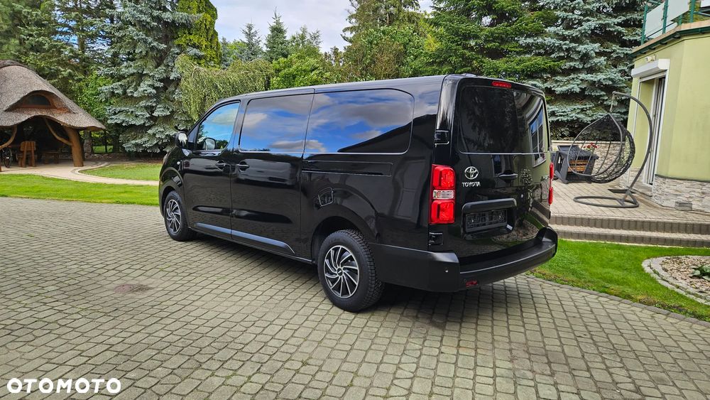 Toyota Proace 2,0D 177KM automat L3 Dłudi 2xDrzwi Nawi Kamera BLIS Klima Parktronik - 9