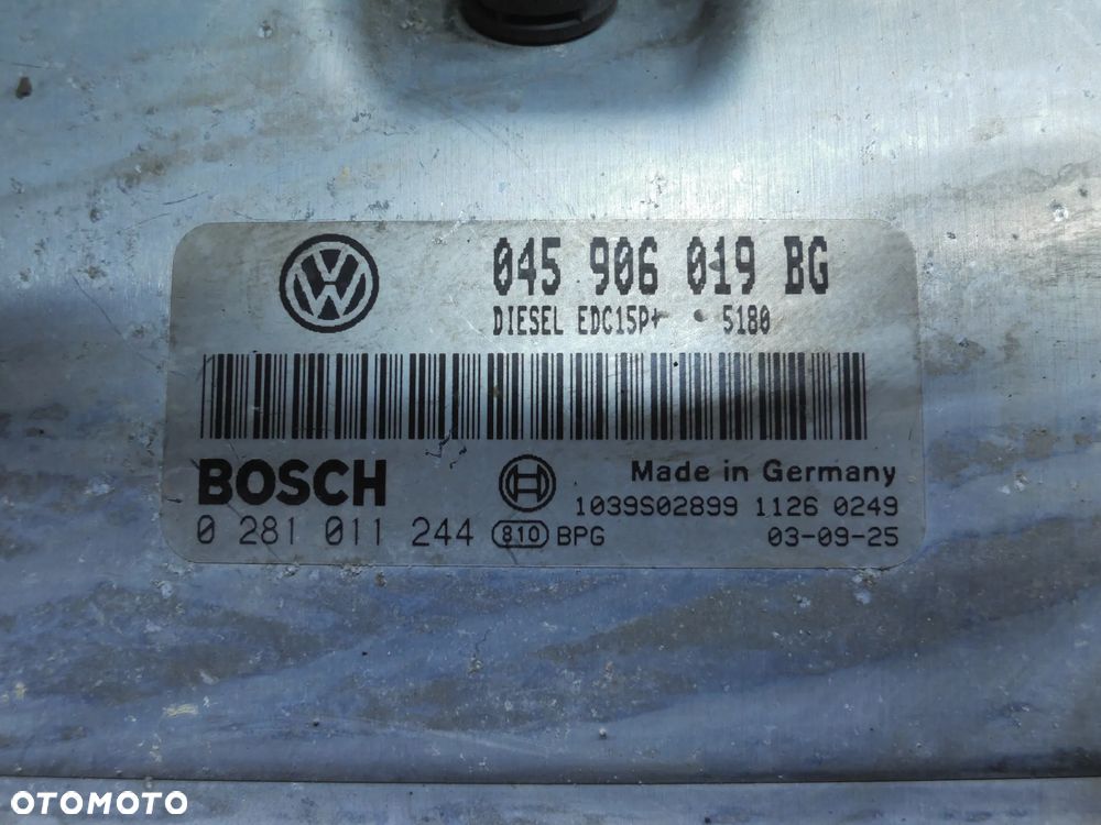 Komputer IMMO 045906019BG Ibiza 3 III 6L 1.4 TDI ZESTAW STARTOWY - 5