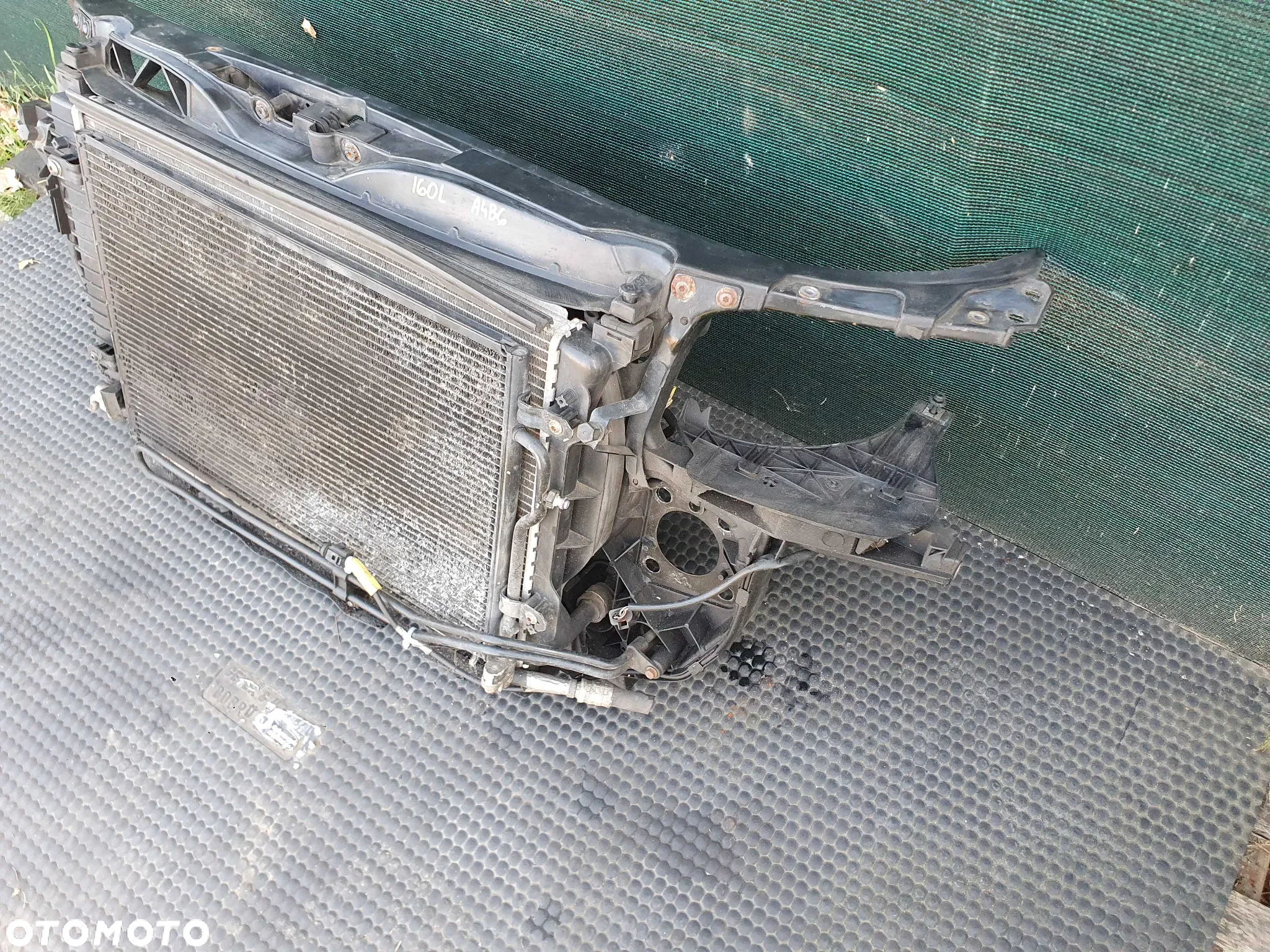 Pas Przedni Wzmocnienie Czołowe Chłodnice Wentylator 2.4 3.0 V6 ASN AUDI A4 B6 Sedan Kombi - 7