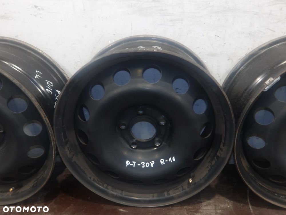 PEUGEOT 308 HB 1.6B 07-13 FELGI STALOWE STALÓWKI R16 5X108 9835223080 - 4