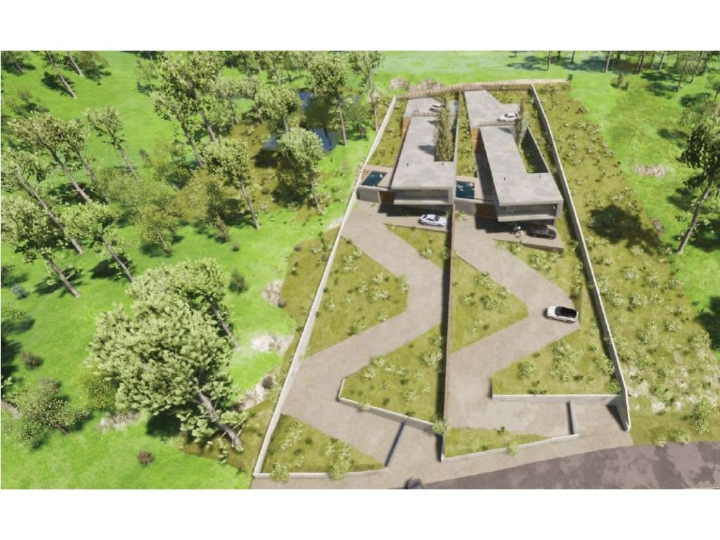 Terreno com 3680m² com Projeto Aprovado - 2 Moradias T4 de Luxo no ... - Grande imagem: 2/19