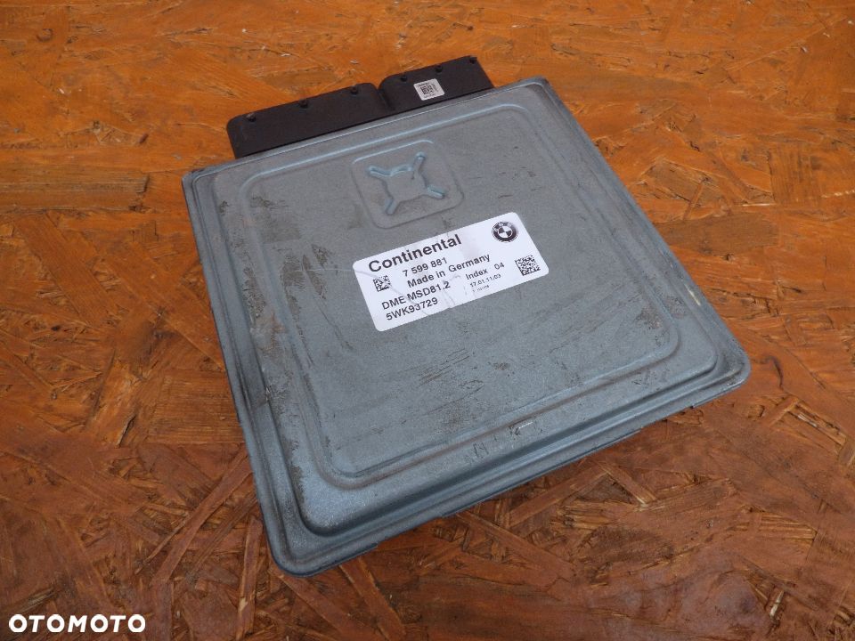 BMW E90 E91 E87 N43 KOMPUTER SILNIKA 7599881 - 2