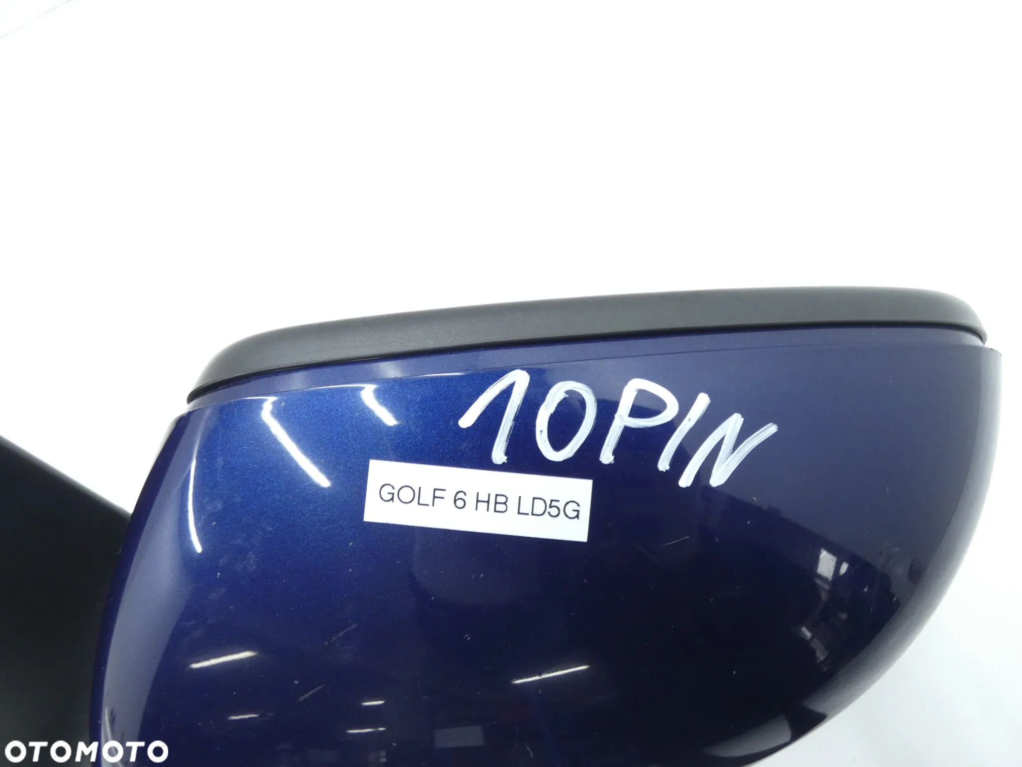 VW GOLF VI 6 LUSTERKO LEWE NIEBIESKIE 10 PIN LD5Q 5K0857501CS GORLICE - 7