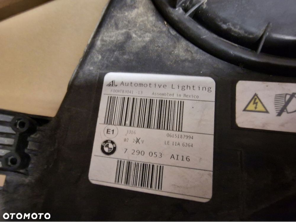 lampa lewa bmw x5 bi-xenon 7290053 - 7