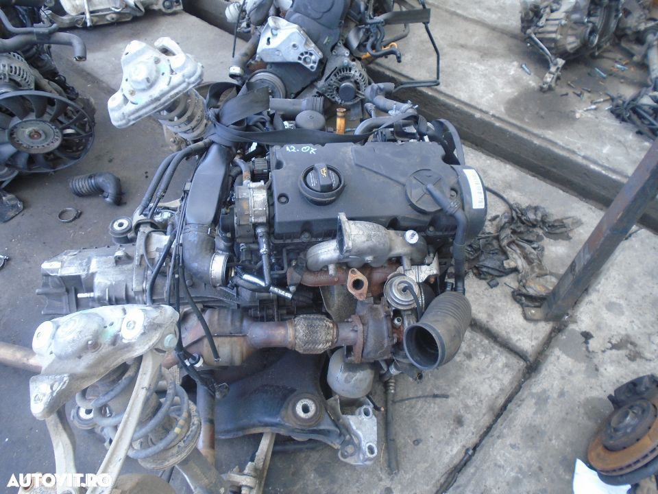 Motor Skoda Superb 1.9 TDI AWX din 2003 fara anexe - 2