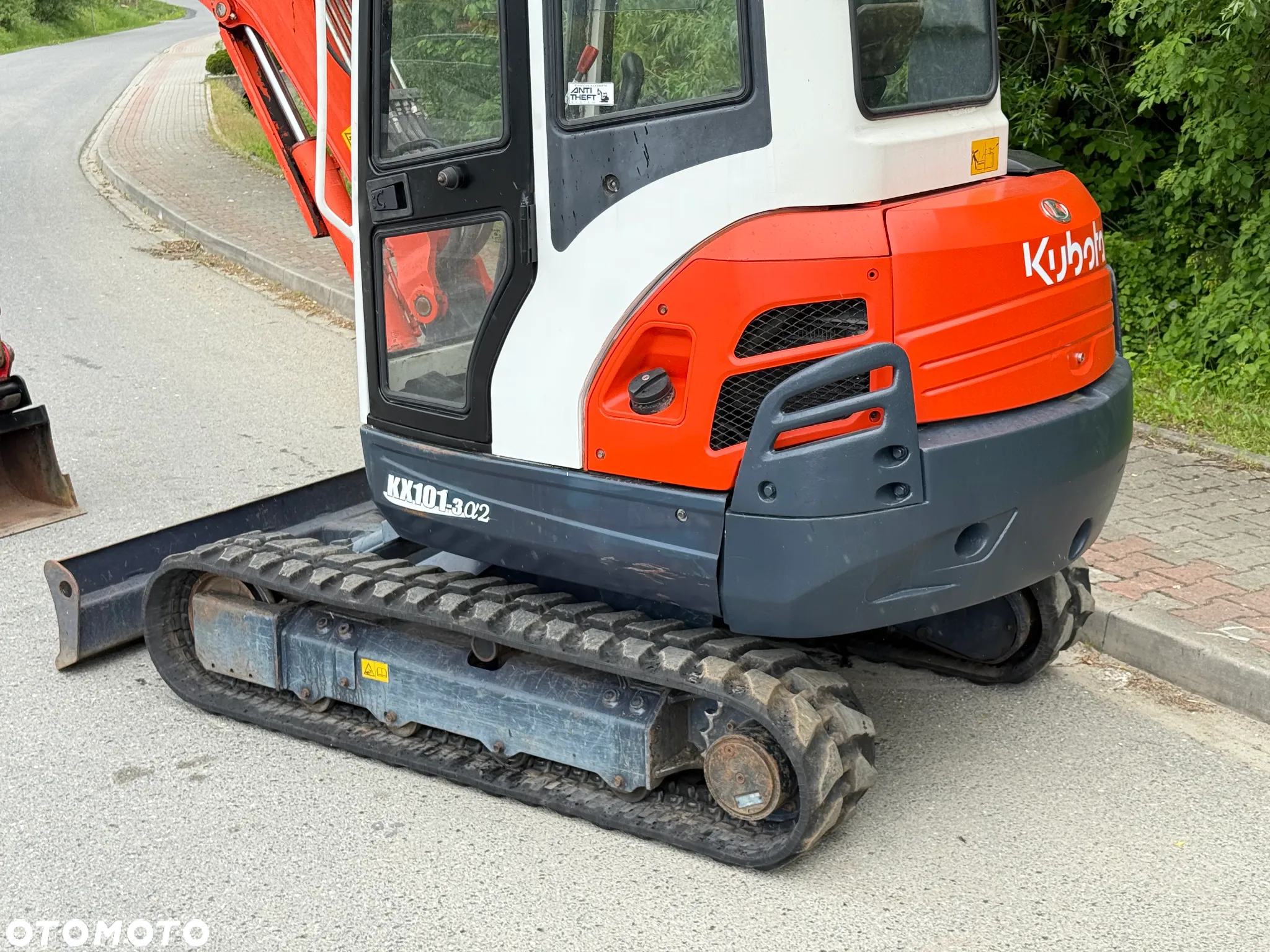 Kubota * Sprowadzona * Minikoparka * Kubota KX 101-3Q2 * 3.6 Tony * - 12