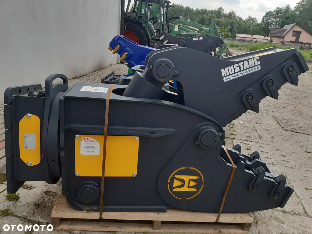 Szczęka nożyce wyburzeniowe hydrauliczna Mustang RH 16 nie RH12, RH20, RH26 12-22 tony koparka - 1