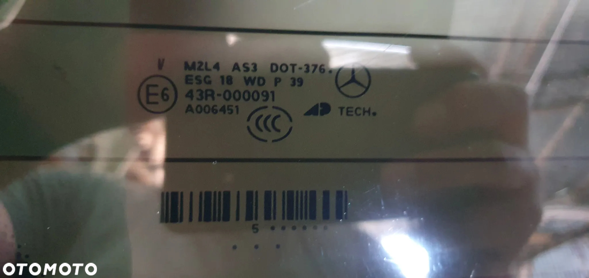 Klapa bagażnika tył tylna Mercedes ML W164 C723 - 11