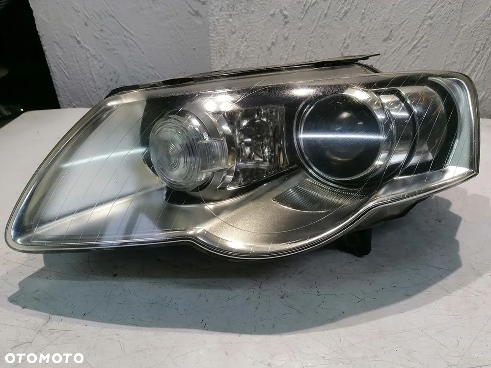 VW PASSAT B6 08r LAMPA XENON LEWY PRZÓD 3C0941751K EUROPA - 1