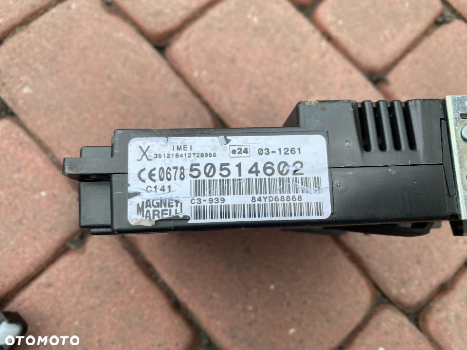 Moduł Blue&Me 50514602 ALFA ROMEO 159 2.4 JTD - 3