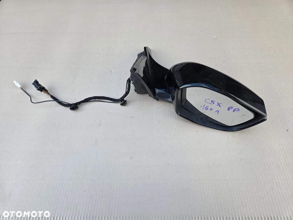 Lusterko prawe przednie 16+1 PIN Kamera Citroen C5X  98459240 - 1
