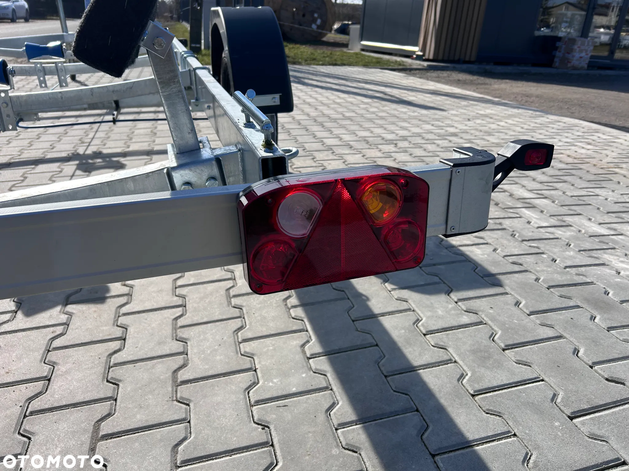 Inny Przyczepa podłodziowa / DOSTAWA! / 620x215cm / HAMULEC / pod ŁÓDŹ, MOTORÓWKE / - 10